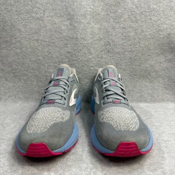 Brooks Shoes Womens Size 9.5 Launch 9 Grey Athletic Running Sneakers 1203731B016 - Picture 2 of 10